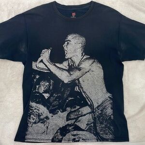 Vintage Black Flag Henry Rollins Surfing Early 90’s T-shirt Size Medium